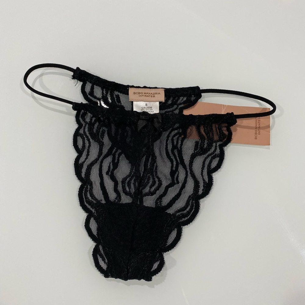 BCBGMax Azria lace thong